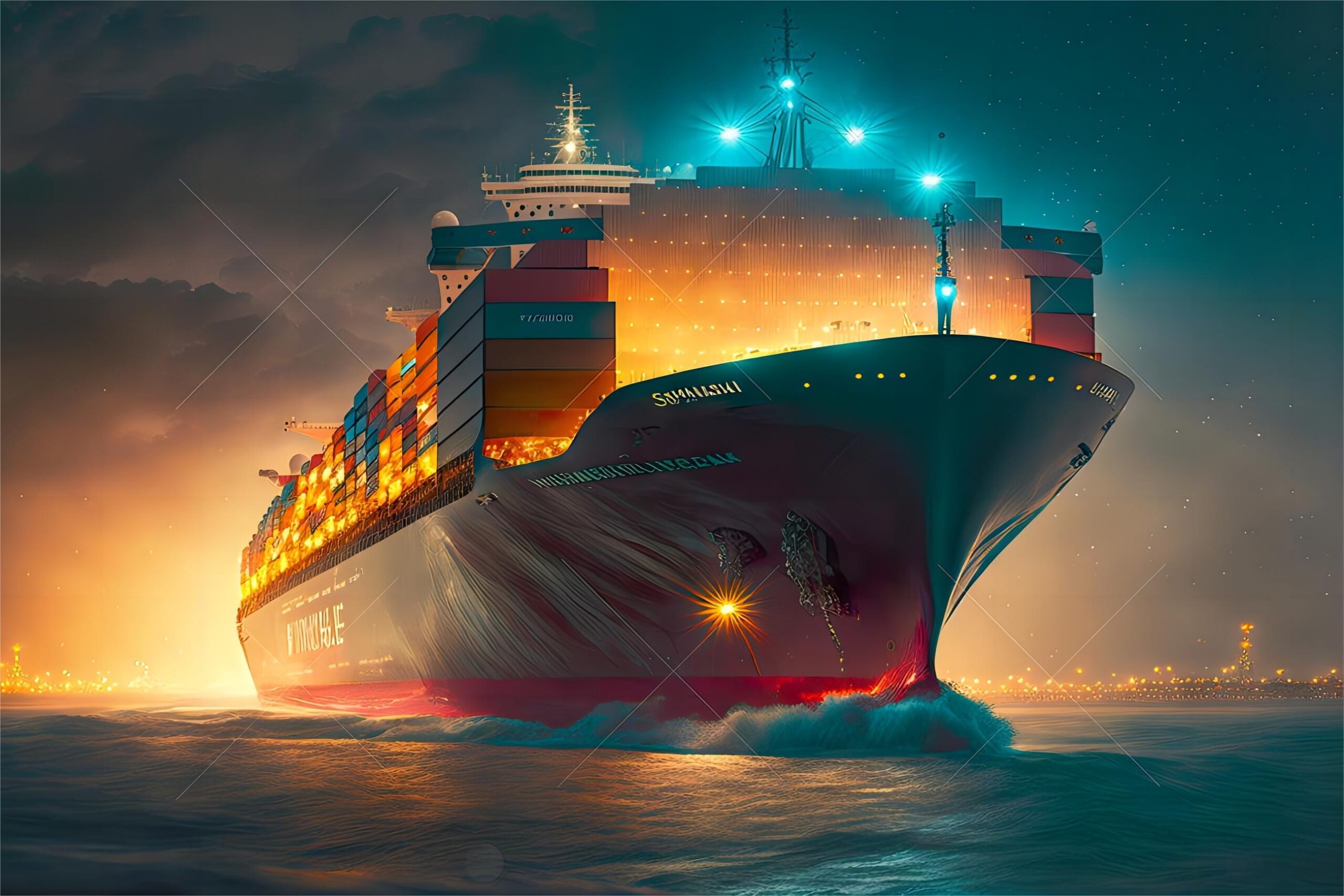 Cargo ship at Singapore port representing china logistics company singapore services