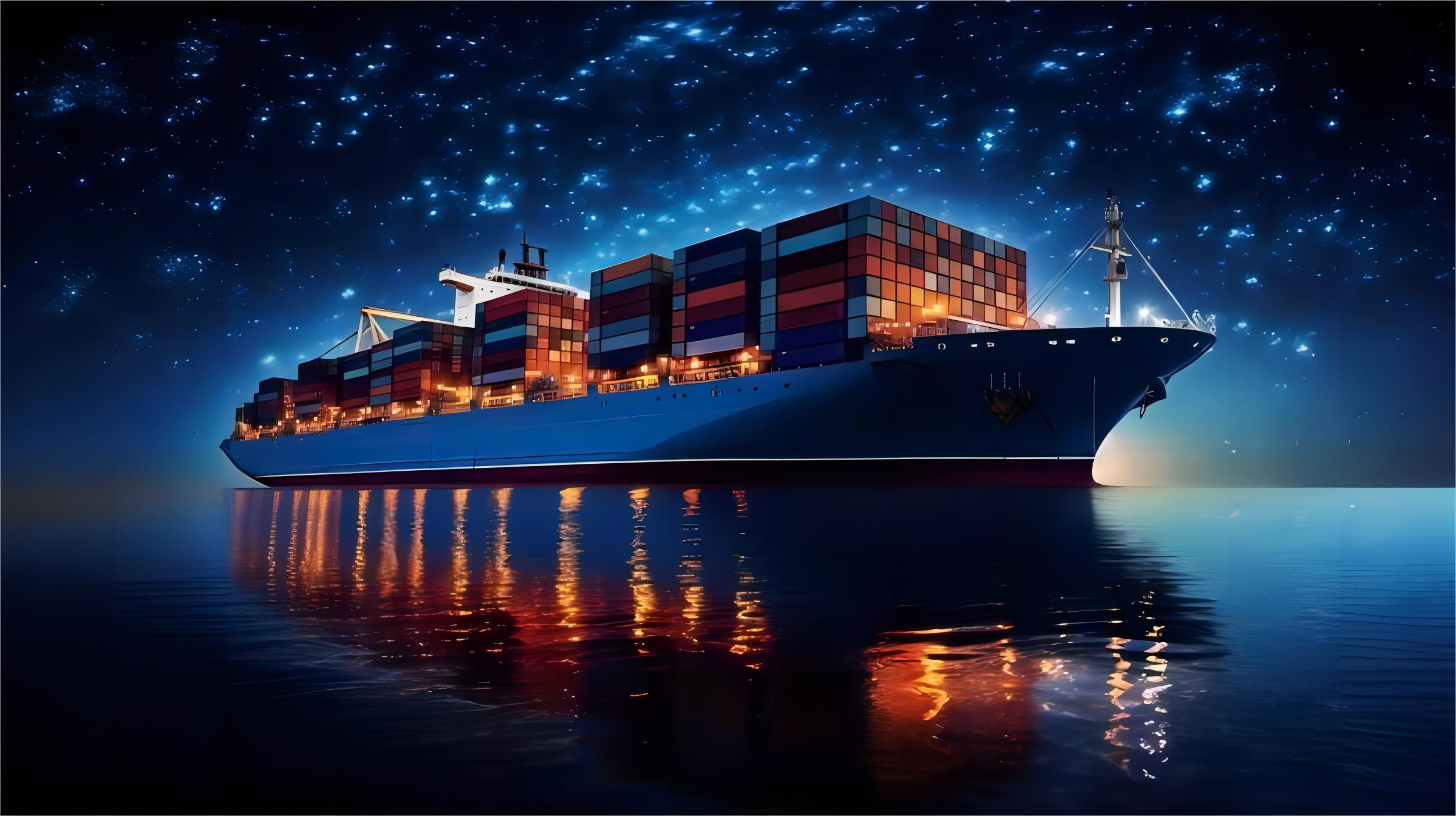 Global logistics network connecting China, Germany, and the USA