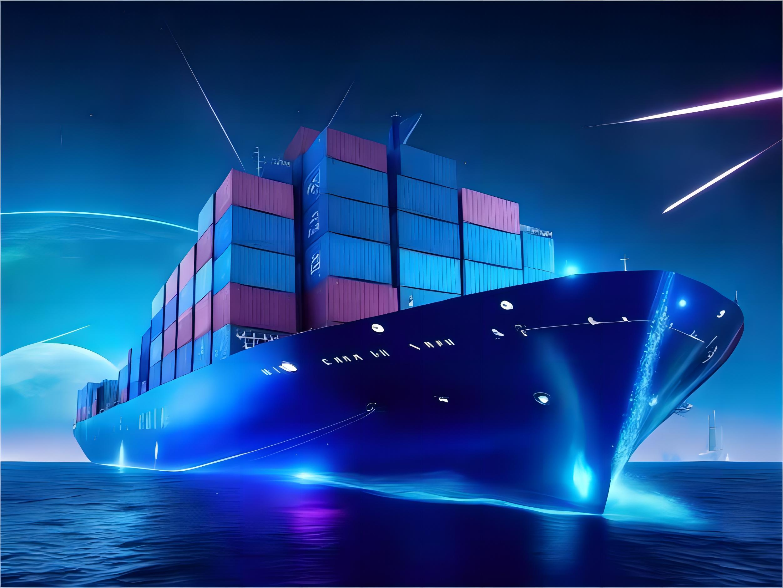 Comparison chart of shipping rates from China to global destinations