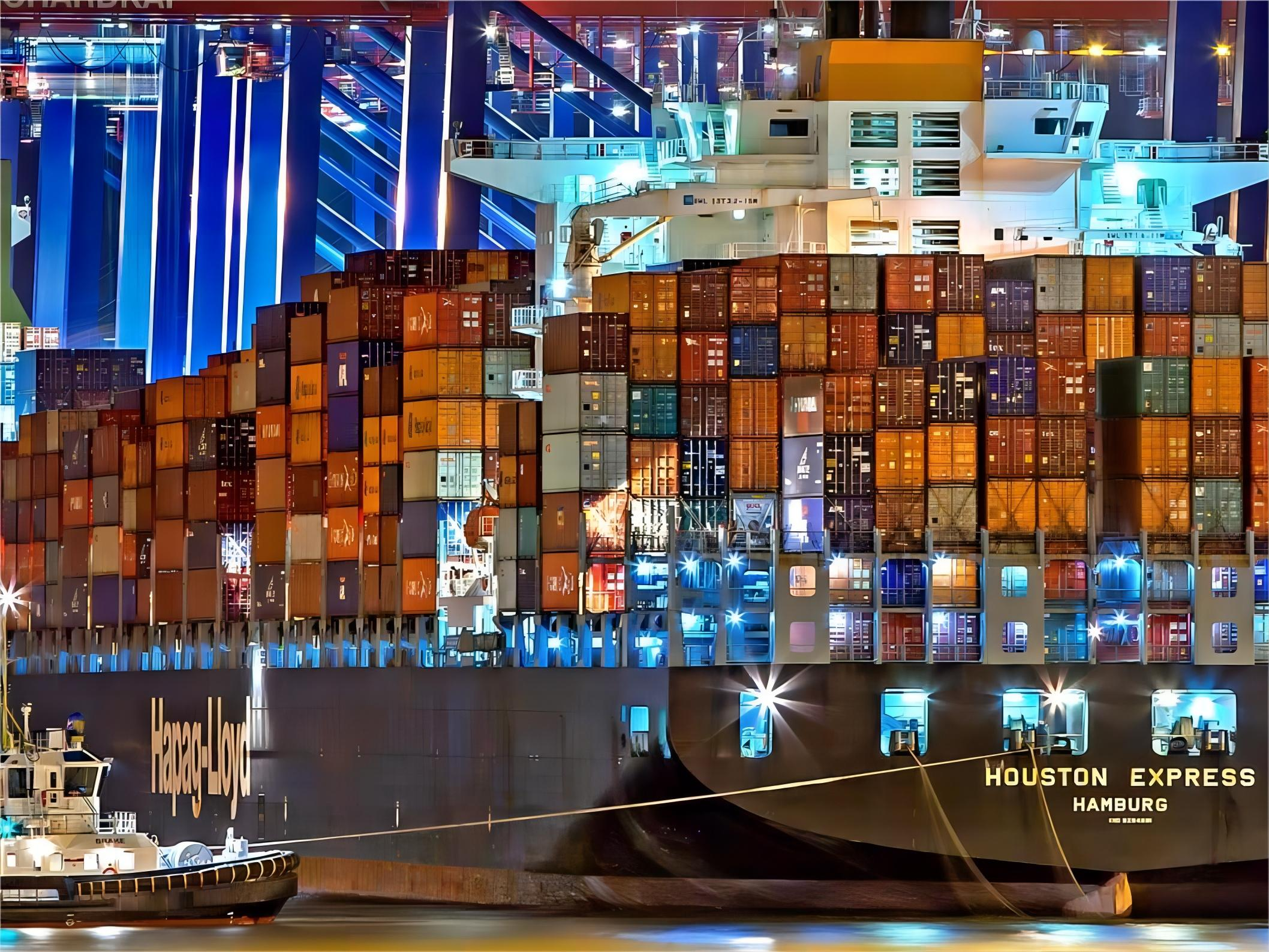 Logistics tracking dashboard showing real time shipment data
