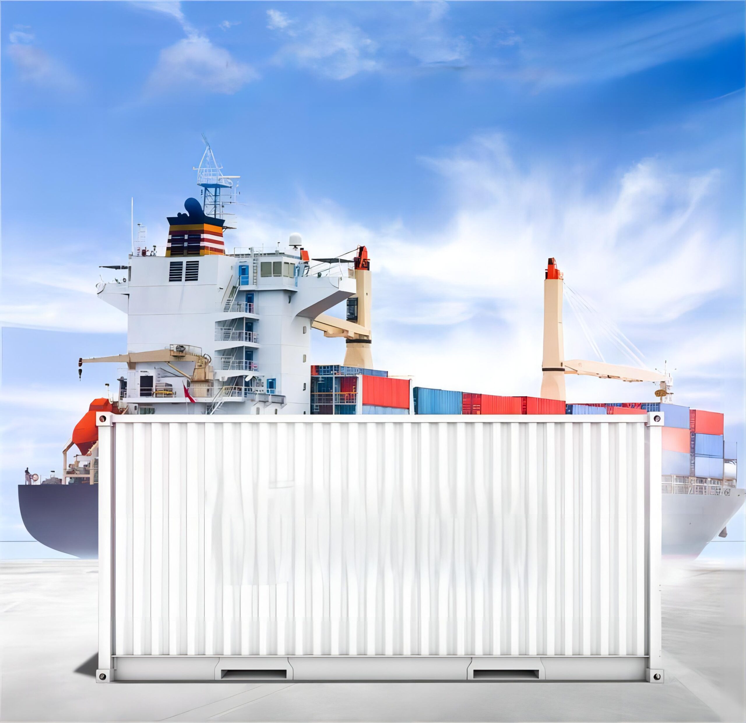 Comparison table of shipping methods for China to Canada via Mexico