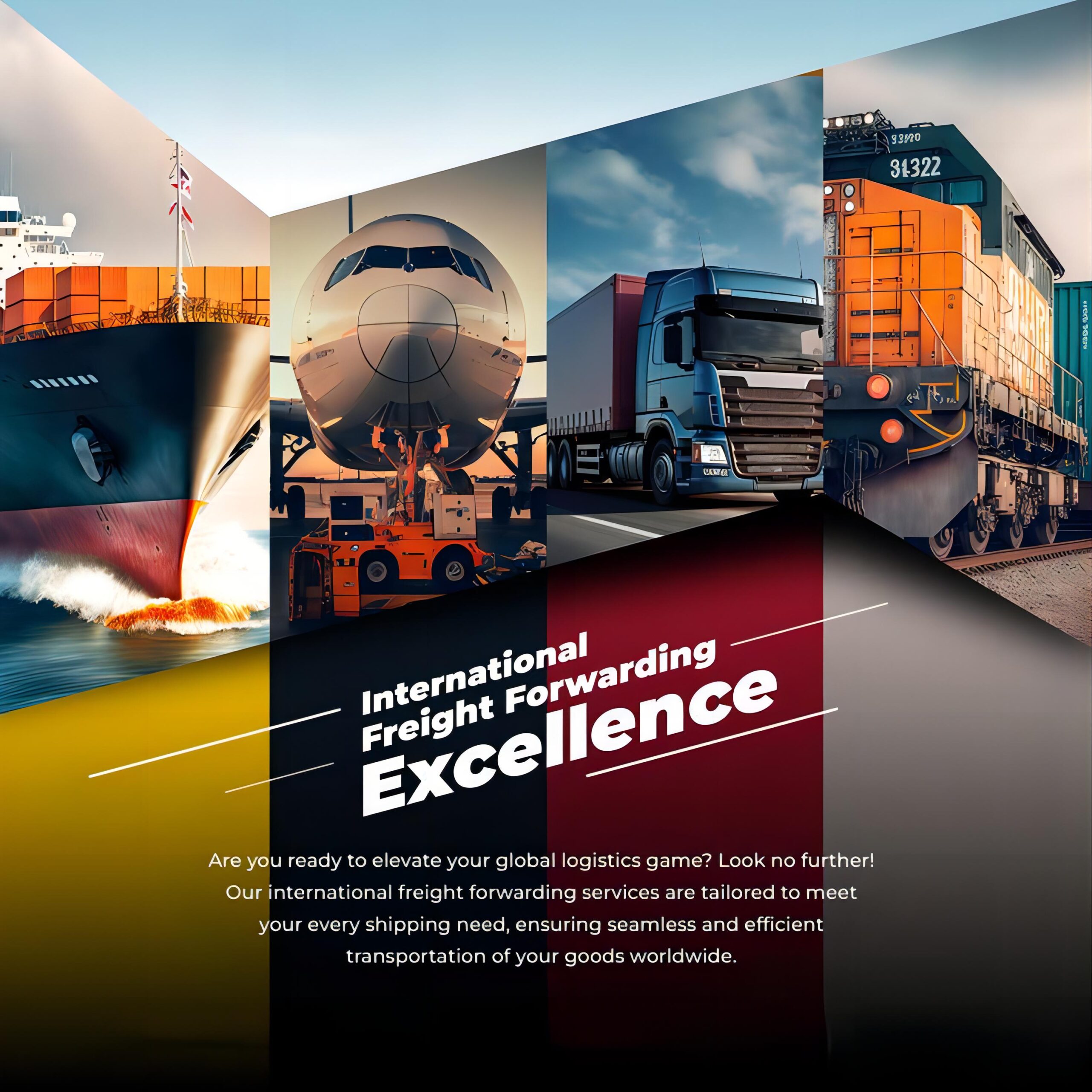 Logistics professional coordinating global shipments