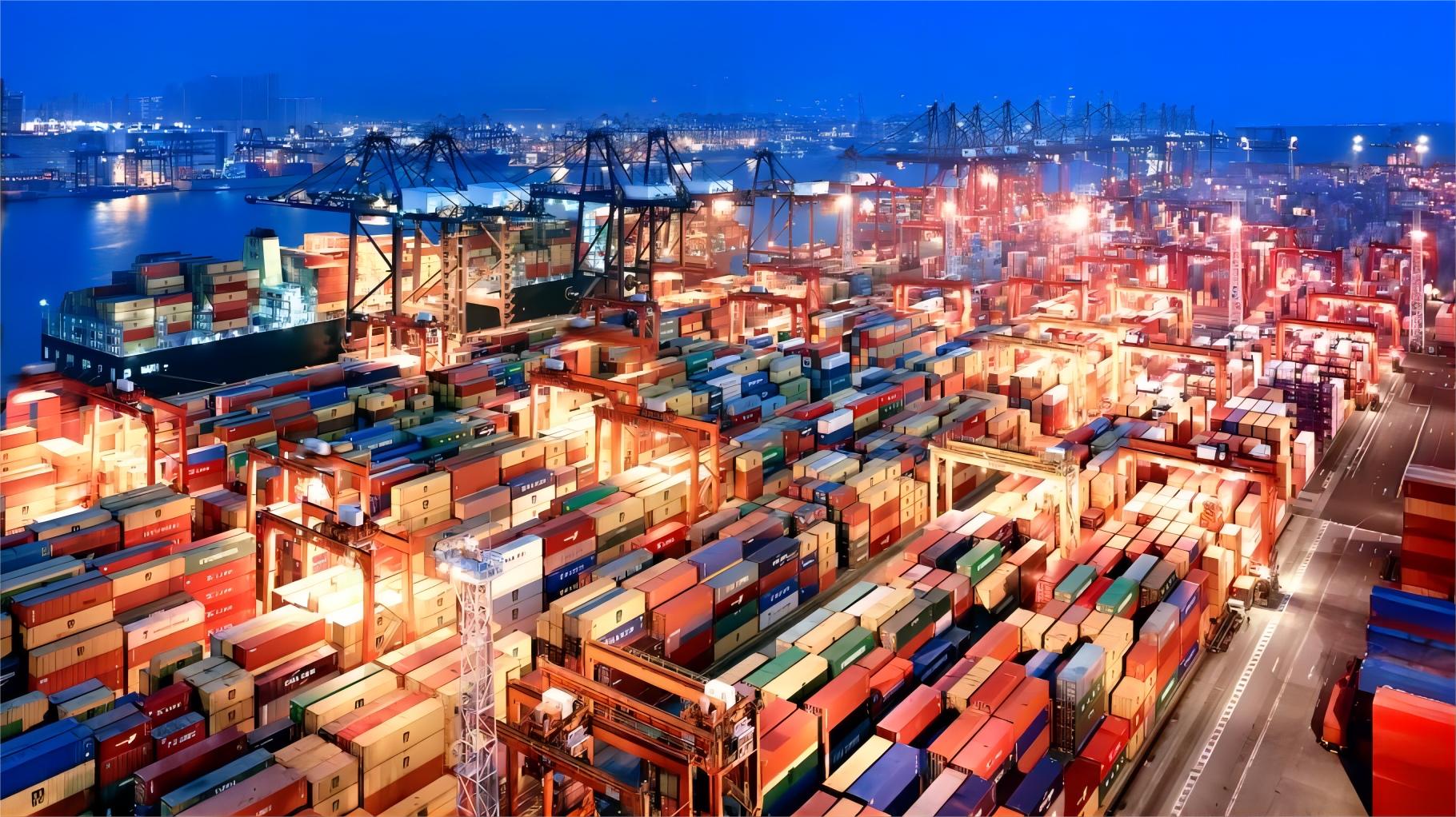 Modern cargo ship and airplane representing freight forwarding services china for ecommerce