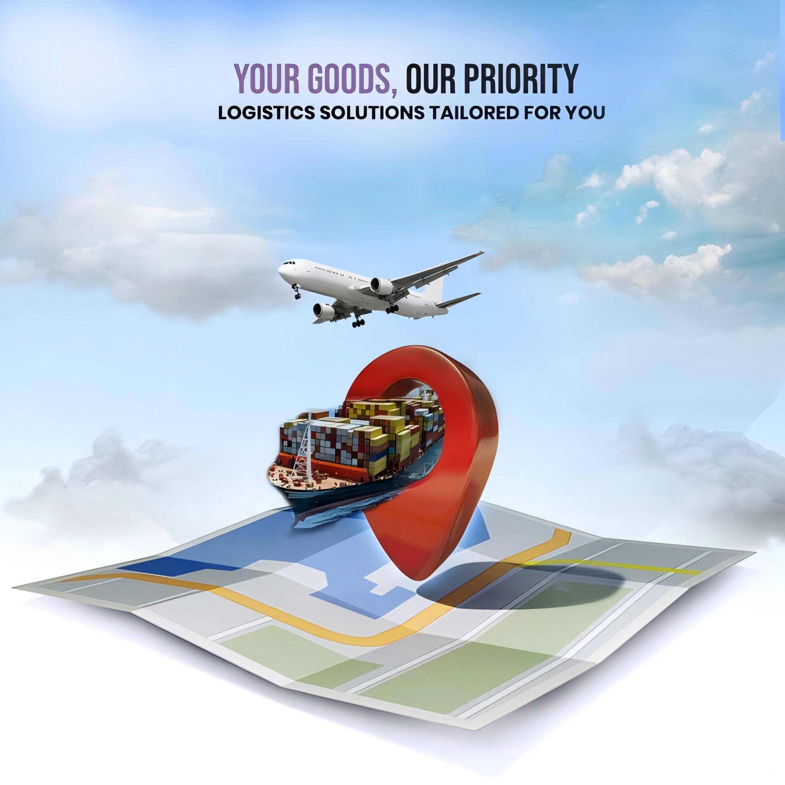 Comparison of different freight methods for door to door delivery
