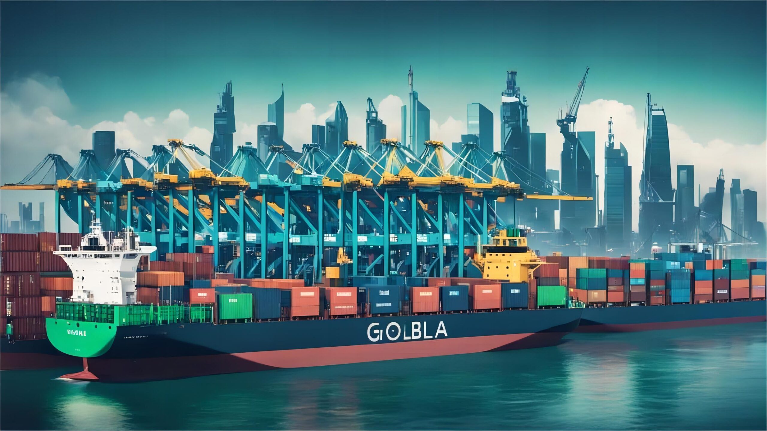 Logistics warehouse handling Amazon FBA shipments for US delivery