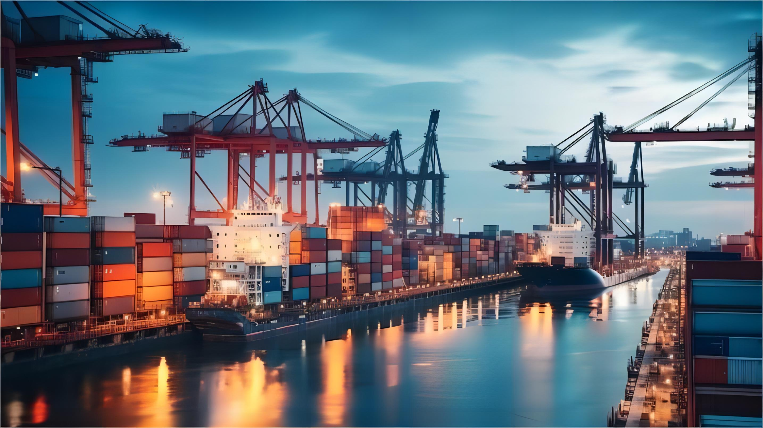 Detailed view of cargo handling and customs documentation for export