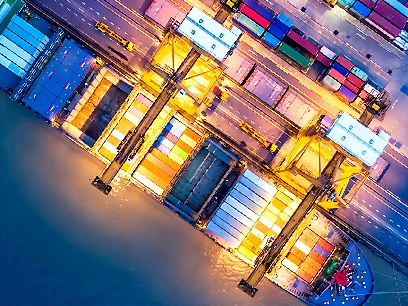 Logistics professional coordinating air freight clearance