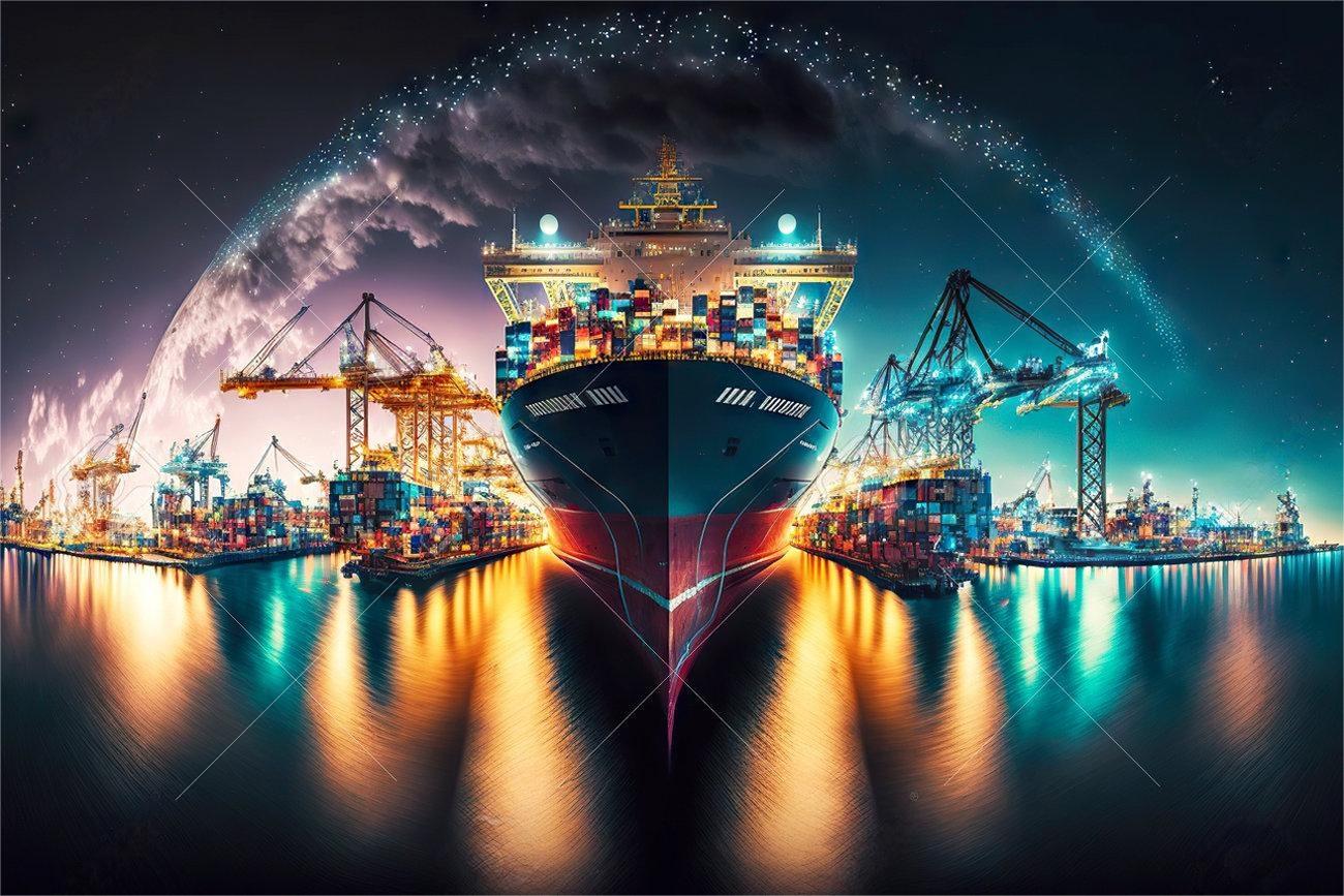 Logistics flow chart for Amazon FBA imports